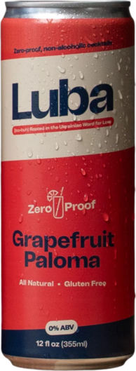 front view of bottle